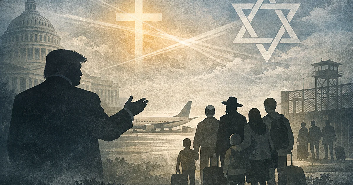 Featured image for: Trump signals openness to Christian-led proposal for expedited legal entry of Jewish Canadians facing ant