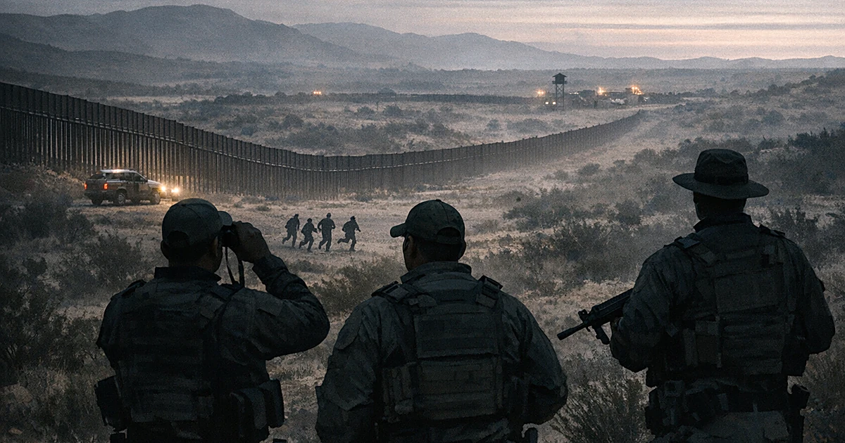Featured image for: Known border got-aways fall under 40 daily, 98.5% below Biden-era peak